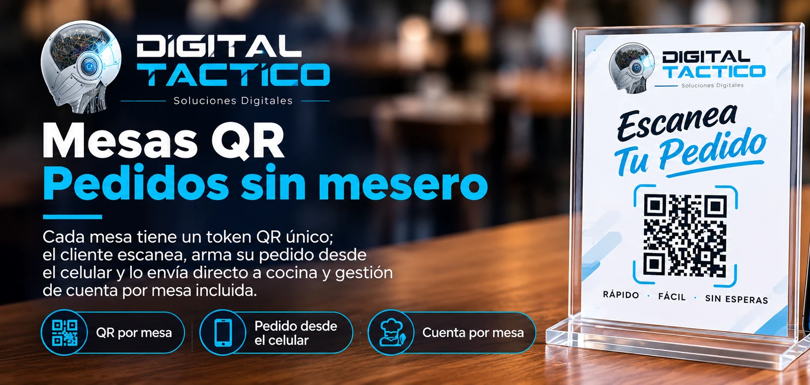 DigitalFood — Mesas QR